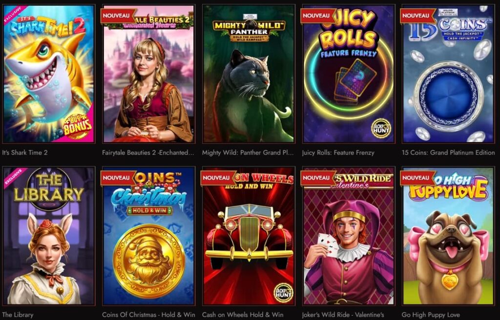 Nouveaux jeux